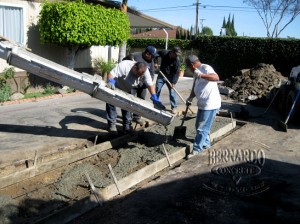 New Concrete Construction In Garden Grove, California